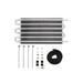 Mishimoto MMTC-TF-1275 Mishimoto Universal Transmission Fluid Cooler, 12-in x 7.5-in x 0.75-in - Truck Part Superstore