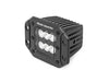 Rough Country 70113BL 2 Inch Square Flush Mount Cree LED Lights Pair Black Series, Flood Beam Rough Country - Truck Part Superstore