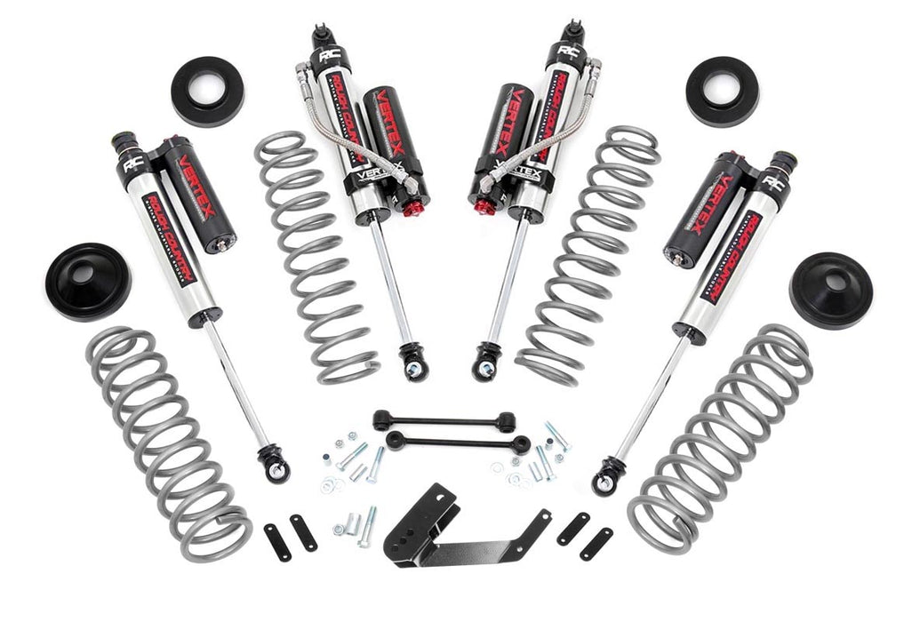 Rough Country 67650 3.25 Inch Jeep Suspension Lift Kit w/Vertex Shocks 07-18 Wrangler JK Rough Country - Truck Part Superstore