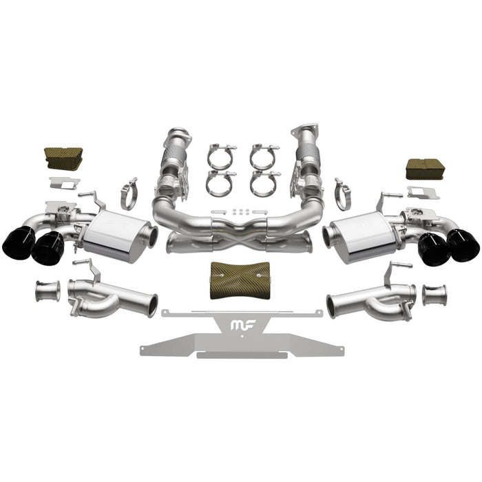 MagnaFlow Exhaust Products 19545 xMOD Series Black Chrome Cat-Back System - Truck Part Superstore