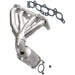 MagnaFlow Exhaust Products 50882 Catalytic Converter with Integrated Exhaust Manifold - Truck Part Superstore