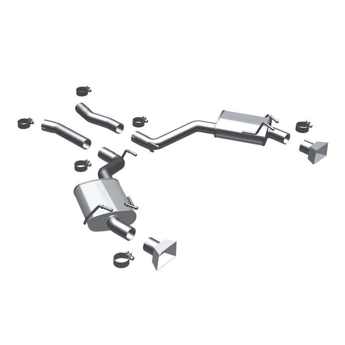 MagnaFlow Exhaust Products 15096 Street Series Stainless Axle-Back System - Truck Part Superstore