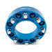Mishimoto BNWS-002-500BL Wheel Spacers, 8X170, 125mm Center Bore, M14 X 1.5, 2.00-in Thick, Blue - Truck Part Superstore