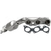 MagnaFlow Exhaust Products 50848 Catalytic Converter with Integrated Exhaust Manifold - Truck Part Superstore