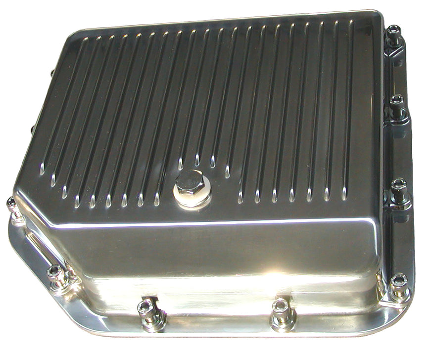 TCI Automotive 328010 GM TH350 Polished Die Cast Aluminum Pan (Stock Depth). - Truck Part Superstore