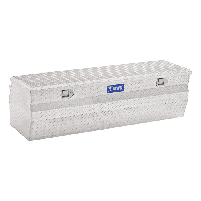 UWS EC20271 UWS EC20271 48-Inch Heavy-Wall Aluminum Wedge Truck Storage Box; RigidCore Lid - Truck Part Superstore