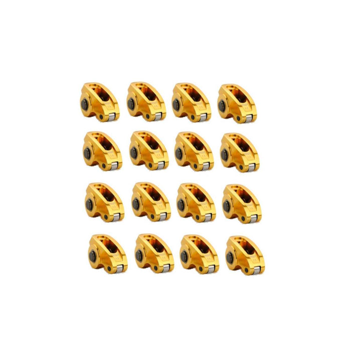 COMP Cams 19012-16 Ultra-Gold ARC Break-In Rocker Set w/ 1.3 Ratio for Chevrolet SBC w/ 7/16" Stud - Truck Part Superstore