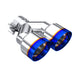 MBRP Exhaust T5178BE 2.5" Inlet Exhaust Tip. T304 Stainless Steel, Burnt End. - Truck Part Superstore