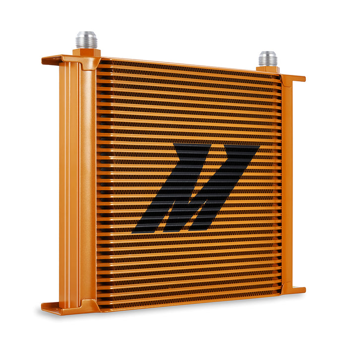 Mishimoto MMOC-34GD Universal 34-Row Oil Cooler, Gold - Truck Part Superstore