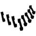 COMP Cams 4662-8 Replacement Pedestals for 19028 and 19029 GM LS3/L92 Non-Adjustable Rocker - Truck Part Superstore