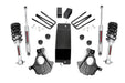 Rough Country 11932 3.5 Inch Suspension Lift Knuckle Kit w/Lifted Struts N3 Shocks 07-13 Silverado/Sierra 1500 Cast Steel Rough Country - Truck Part Superstore