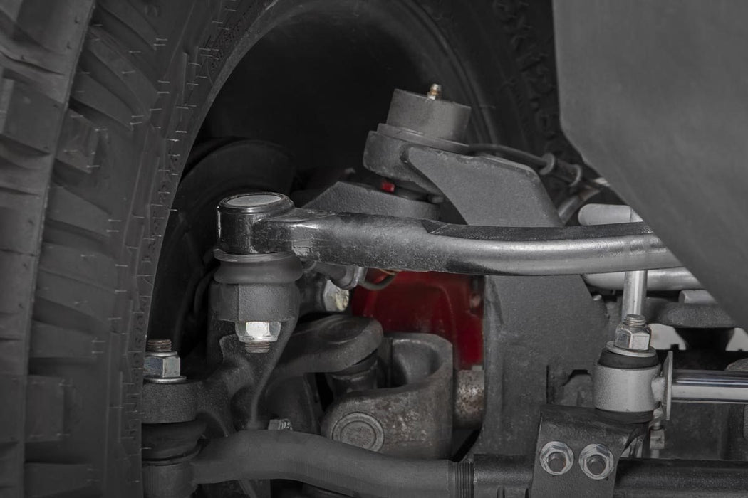 Rough Country 10601 Jeep High Steer Drag Link & Track Bar Bracket Kit 07-18 Wrangler JK Rough Country - Truck Part Superstore