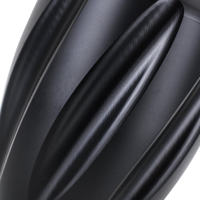 Mishimoto MMSK-TWST-BK Mishimoto Weighted Steel Core Shift Knob, Twist, Black - Truck Part Superstore