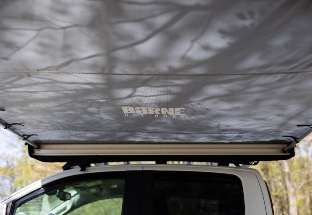 Mishimoto BNAW-59-79GR Borne Off-Road Rooftop Awning, 5 ft. - Truck Part Superstore