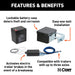 CURT 52026 CURT 52026 Soft-Trac 2 Trailer Breakaway Switch Kit System with Battery - Truck Part Superstore