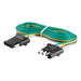 CURT 58051 4-Way Flat Connector Plug/Socket with 72in. Wires (Packaged) - Truck Part Superstore