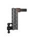 GEN-Y Hitch GH-626 MEGA-DUTY 2.5" Shank 15" Drop 3K TW 21K Hitch Dual-Ball Pintle Lock & Stabilizer - Truck Part Superstore