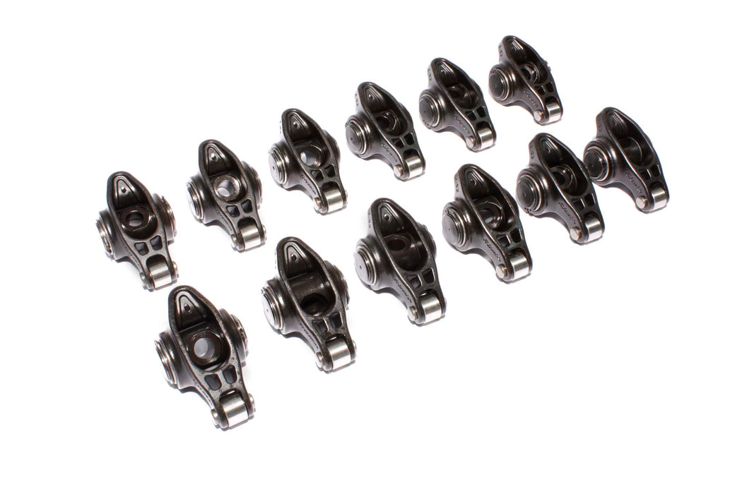 COMP Cams 1617-12 Ultra Pro Magnum Self-Aligning Rocker Arm Set w/ 1.52 Ratio for V6 w/ 3/8" Stud - Truck Part Superstore
