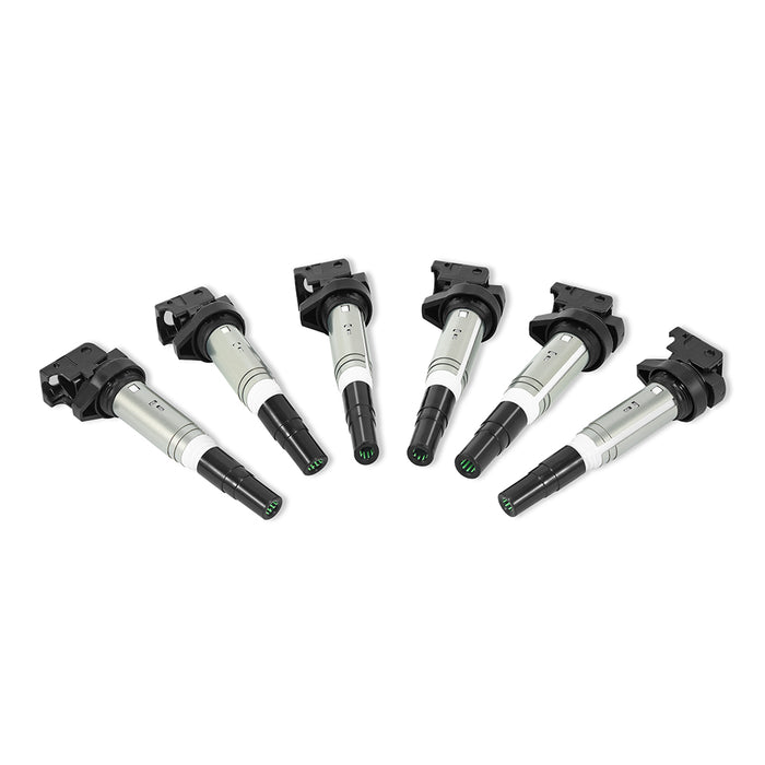 Mishimoto MMIG-BMW-0206 Ignition Coil, fits BMW M54, N20, N52, N54, N55, N62, S54, S62 2002+, Set of 6 - Truck Part Superstore