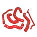 Mishimoto MMHOSE-MUS-05RD Silicone Radiator Hose Kit, fits Ford Mustang V8 2005-2006 - Truck Part Superstore