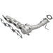MagnaFlow Exhaust Products 51802 Catalytic Converter with Integrated Exhaust Manifold - Truck Part Superstore
