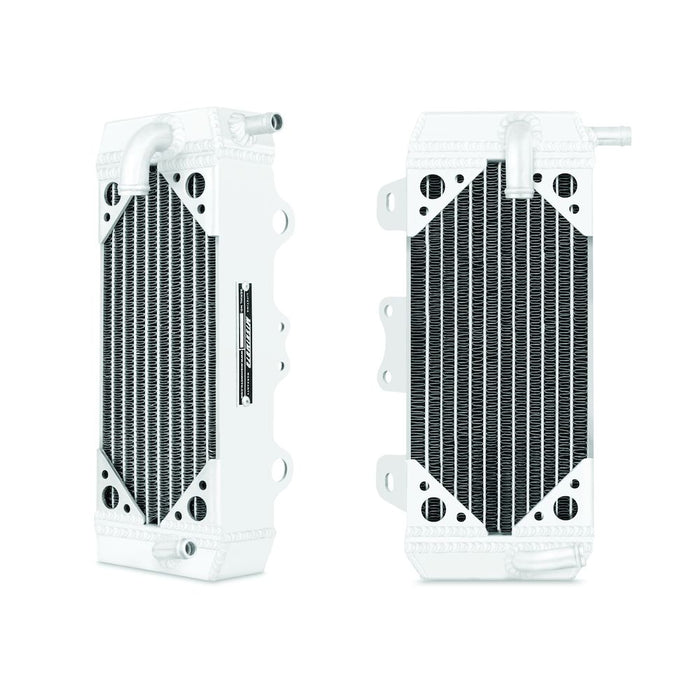 Mishimoto MMDB-YZ250F-07LX Braced Aluminum Dirt Bike Radiator, Left, fits Yamaha YZ250F 2007-2009 - Truck Part Superstore