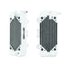 Mishimoto MMDB-YZ250F-07LX Braced Aluminum Dirt Bike Radiator, Left, fits Yamaha YZ250F 2007-2009 - Truck Part Superstore