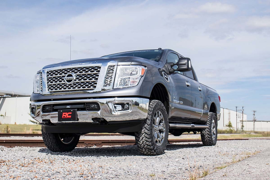 Rough Country 83600 3 Inch Nissan Lift Kit 16-20 Titan XD 2WD/4WD Rough Country - Truck Part Superstore