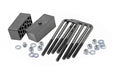 Rough Country 6532 2 Inch Block and U-Bolt Kit 99-22 Chevy/GMC 1500 Rough Country - Truck Part Superstore