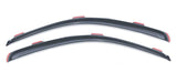 Auto Ventshade (AVS) 192352 Ventvisor® In-Channel Deflector 2 pc.; Front; Smoke; - Truck Part Superstore