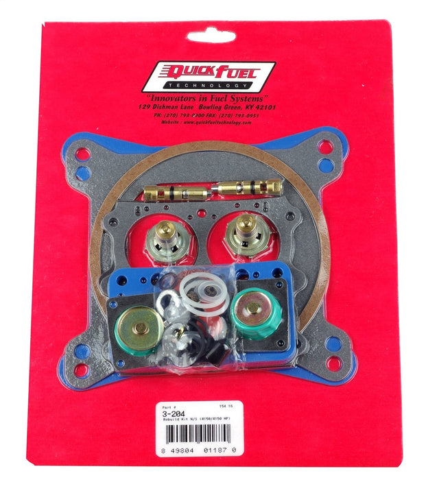 Quick Fuel Technology 3-204QFT Carburetor and Installation Kit - Truck Part Superstore