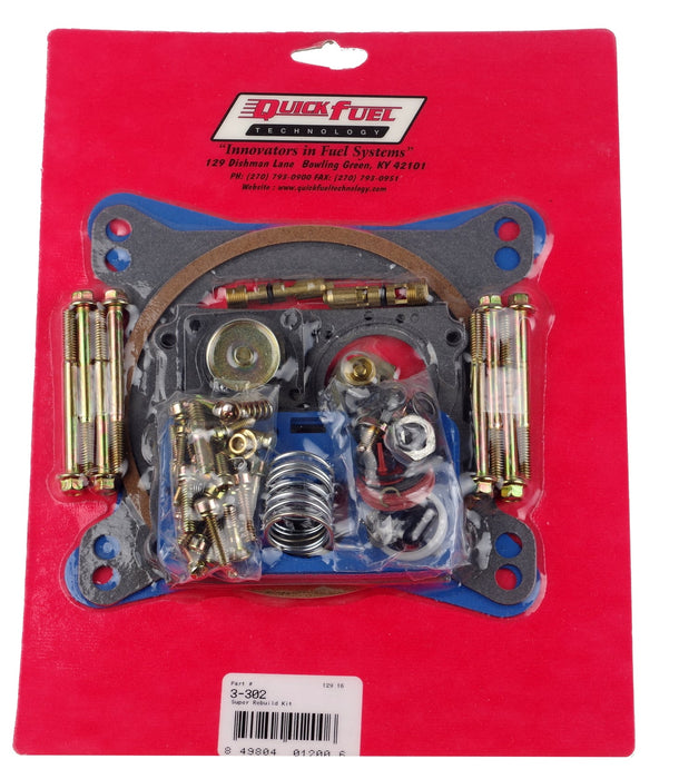 Quick Fuel Technology 3-302QFT Carburetor and Installation Kit - Truck Part Superstore