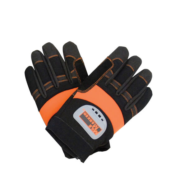 Mile Marker 30-19-G2 Recovery Winch Gloves X Large Heavy Duty Black/Orange Mile Marker - Truck Part Superstore