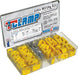Lokar 30-895-15 T Clamp Auto Wiring Kit; 3/16 in.-11/16 in; 8AN; Yellow; - Truck Part Superstore