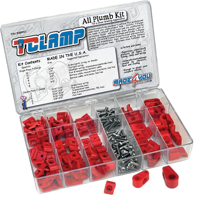 Lokar 30-899-13 T Clamp All Plumb Kit - Truck Part Superstore