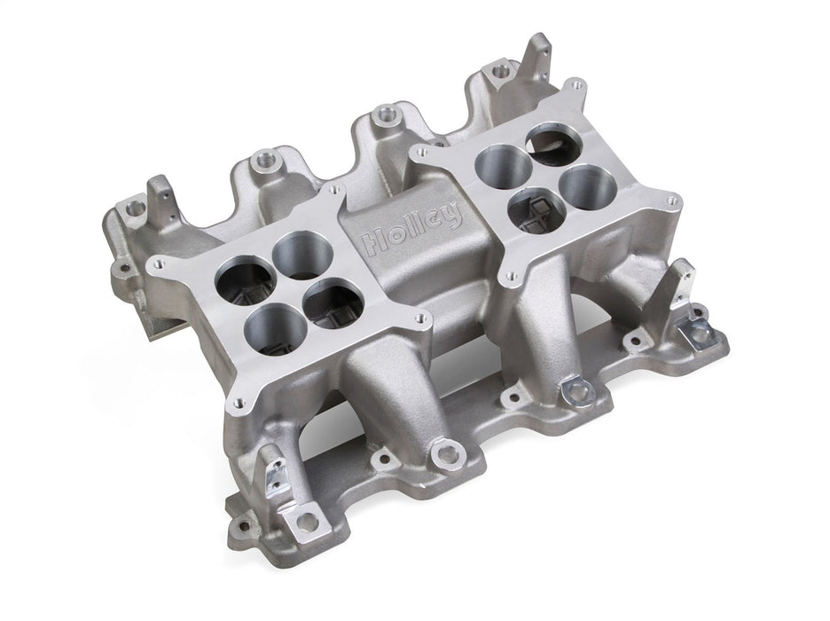 Holley 300-134 LS Dual Quad Intake Manifold - Truck Part Superstore