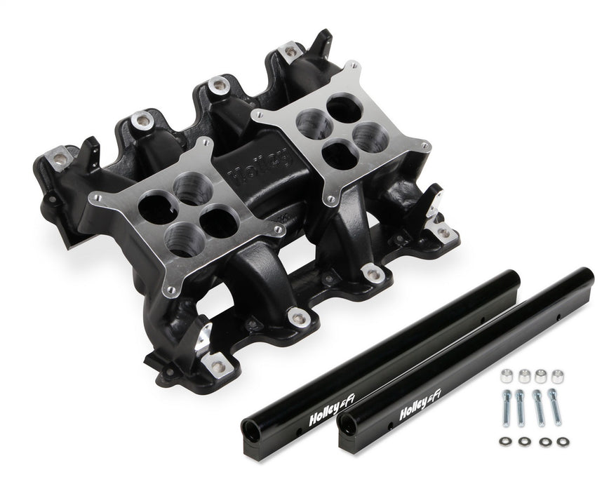 Holley 300-121BK Hi-Ram Intake Manifold - Truck Part Superstore