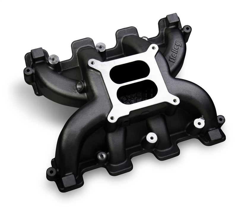 Holley 300-130BK LS Dual Plane Mid-Rise Intake - Truck Part Superstore