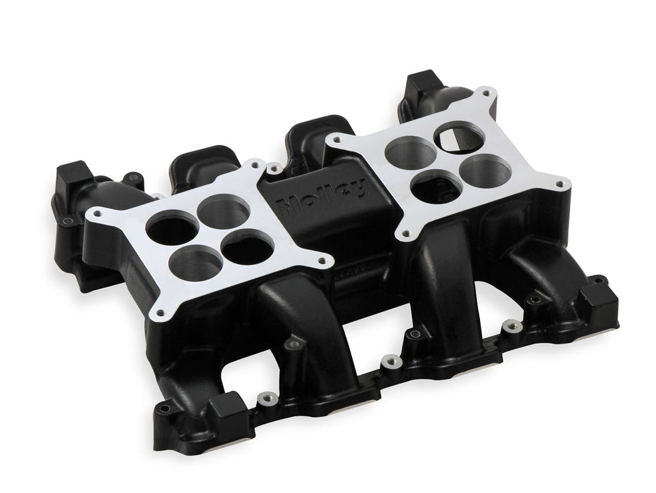 Holley 300-133BK LS Dual Quad Intake Manifold - Truck Part Superstore