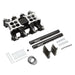 Holley 300-134BK LS Dual Quad Intake Manifold - Truck Part Superstore