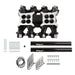 Holley 300-134BK LS Dual Quad Intake Manifold - Truck Part Superstore