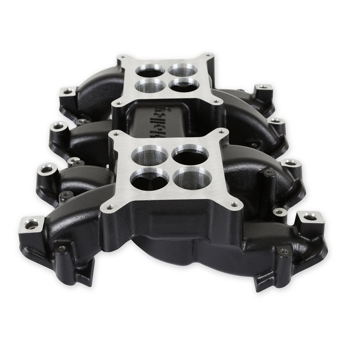 Holley 300-134BK LS Dual Quad Intake Manifold - Truck Part Superstore