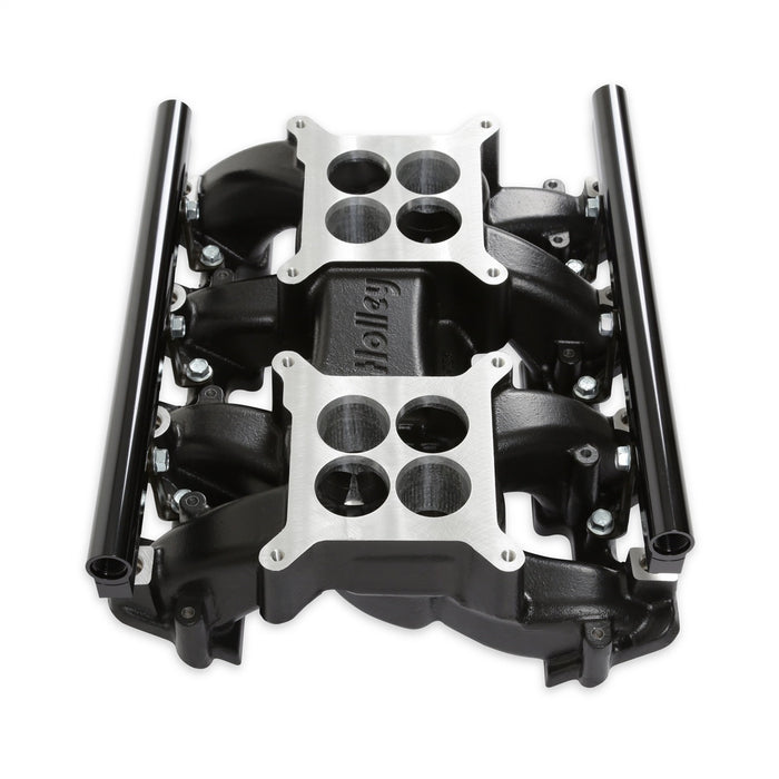 Holley 300-134BK LS Dual Quad Intake Manifold - Truck Part Superstore