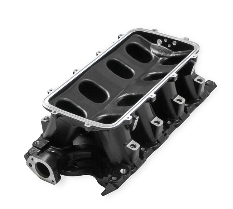 Holley EFI 300-244BK Holley EFI Hi-Ram Intake Manifold Base - Truck Part Superstore