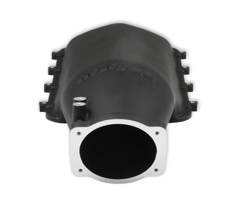Holley EFI 300-246BK Holley EFI Hi-Ram Plenum; Top; 105 mm. Inlet Size; Cast Aluminum; Black Finish; - Truck Part Superstore