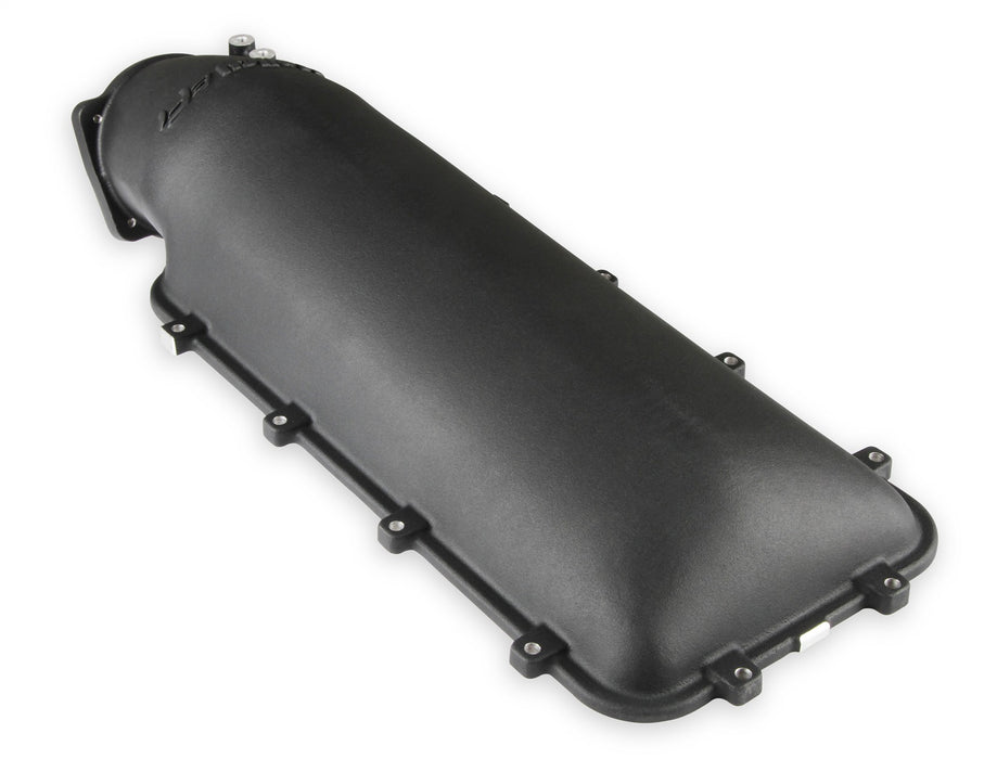 Holley EFI 300-246BK Holley EFI Hi-Ram Plenum; Top; 105 mm. Inlet Size; Cast Aluminum; Black Finish; - Truck Part Superstore