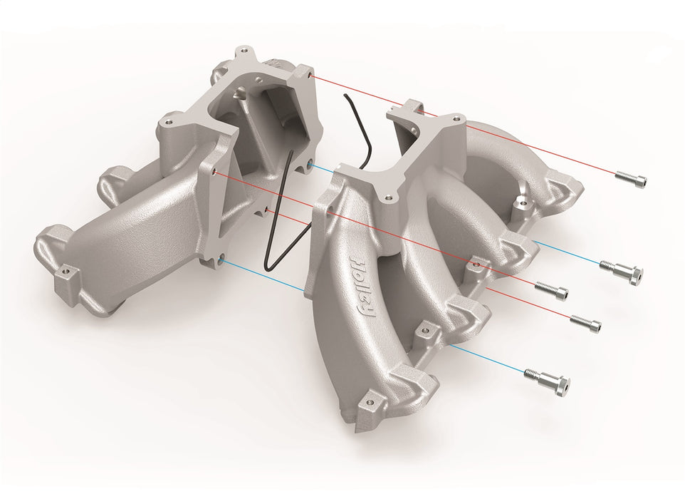 Holley 300-256BK Race Intake Manifold - Truck Part Superstore