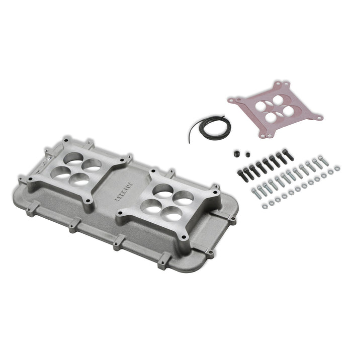Holley 300-267 Mid-Rise Plenum Base Adapter Kit - Truck Part Superstore