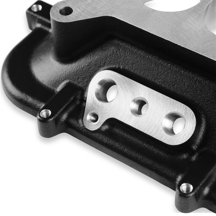 Holley 300-267BK Mid-Rise Plenum Base Adapter Kit - Truck Part Superstore