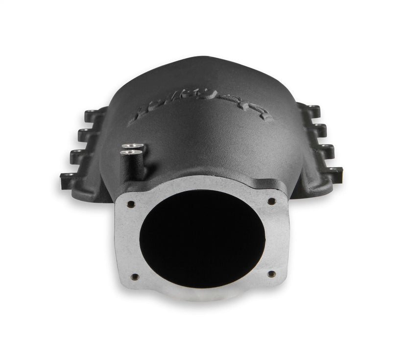Holley EFI 300-246BK Holley EFI Hi-Ram Plenum; Top; 105 mm. Inlet Size; Cast Aluminum; Black Finish; - Truck Part Superstore